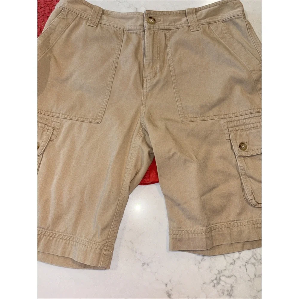 Polo‎ Ralph Lauren Chino Cargo Shorts Women's 4 Anne Klein Tee Tank Top S Outfit